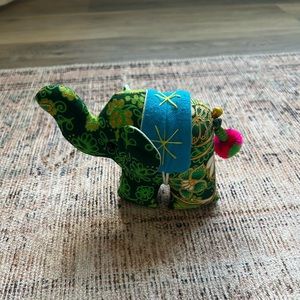 Urban Outfitters Decorative Thai Stuffed Elephant